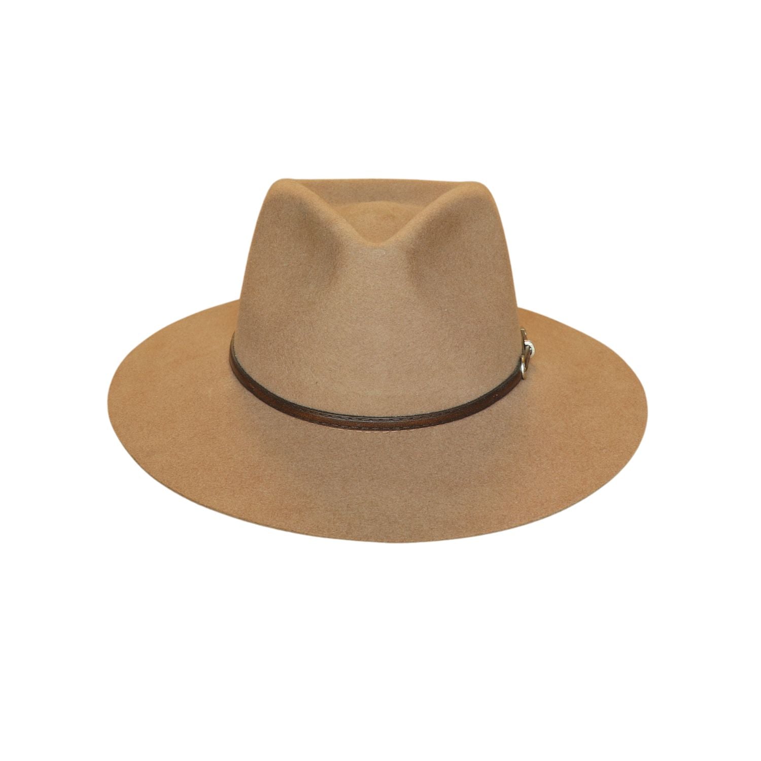Minimal Wide Brim Fedora Felt Hat