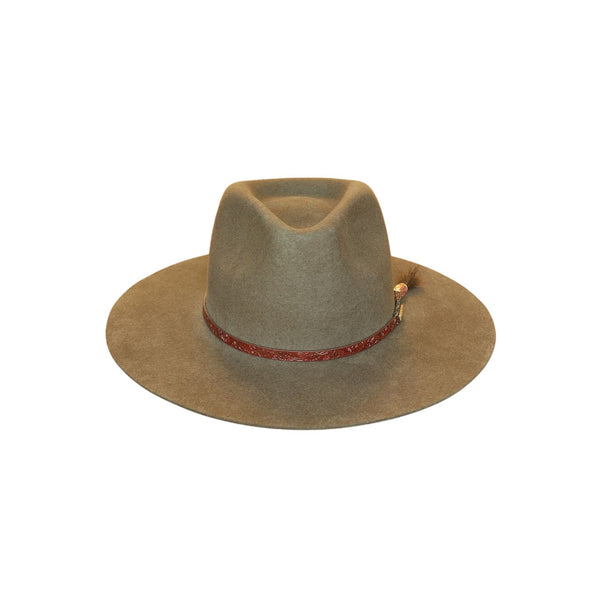 Vintage Wide Brim Fedora Felt Hat