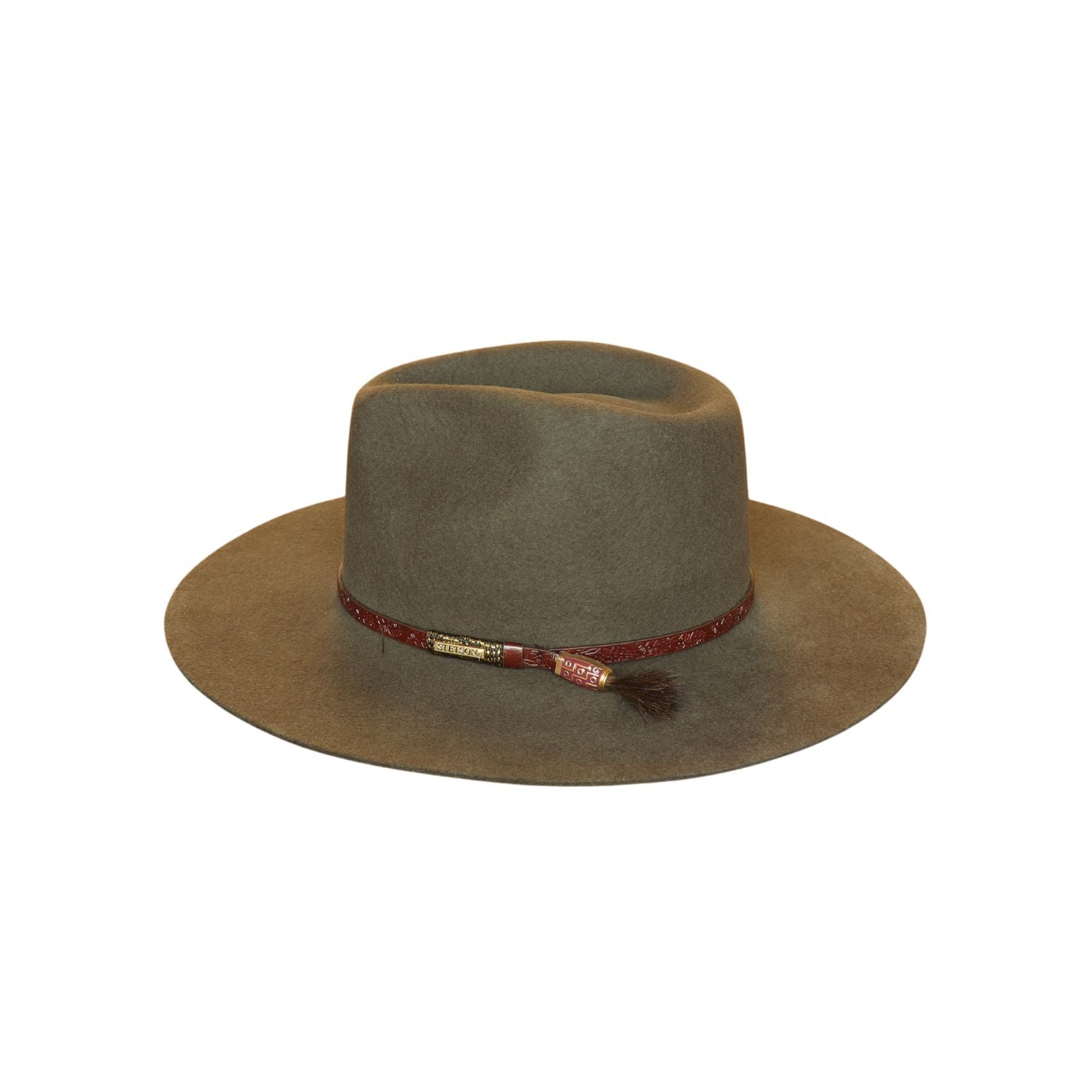 Vintage Wide Brim Fedora Felt Hat