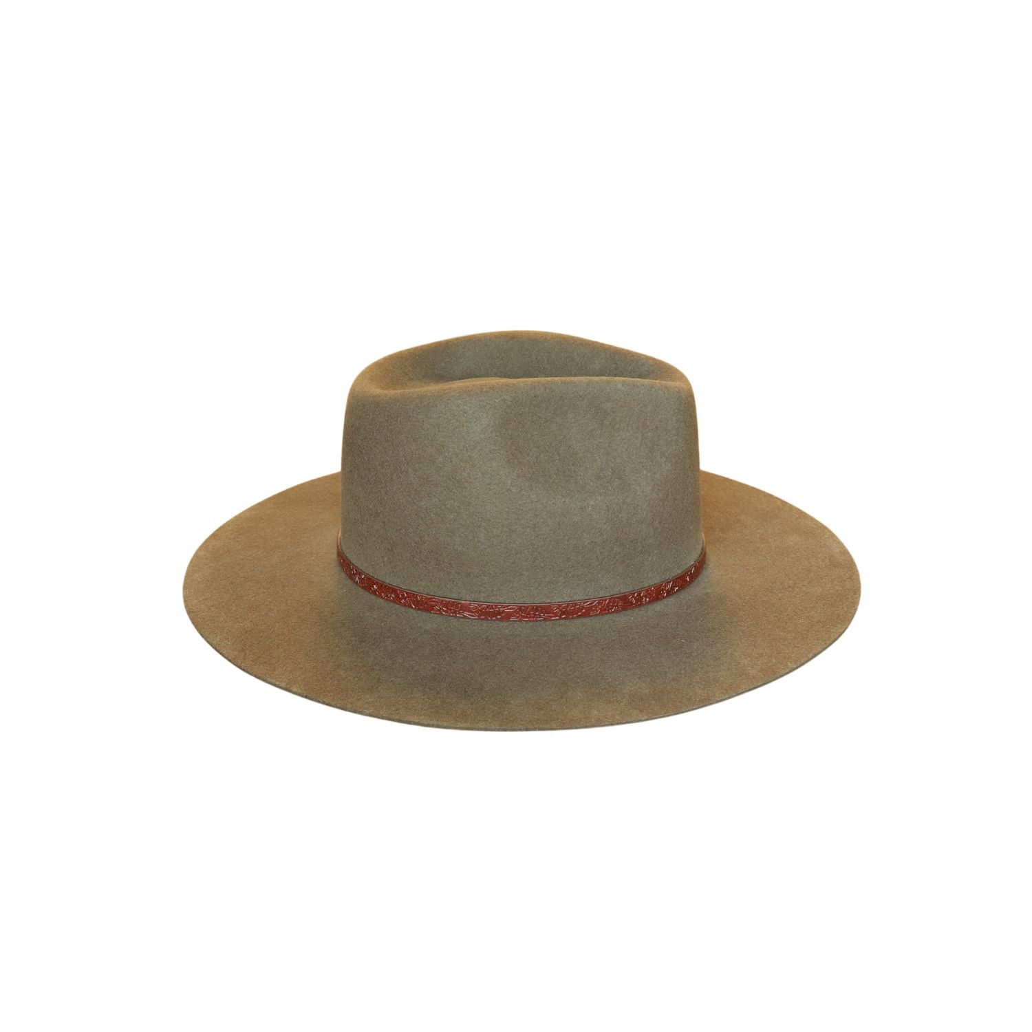 Vintage Wide Brim Fedora Felt Hat