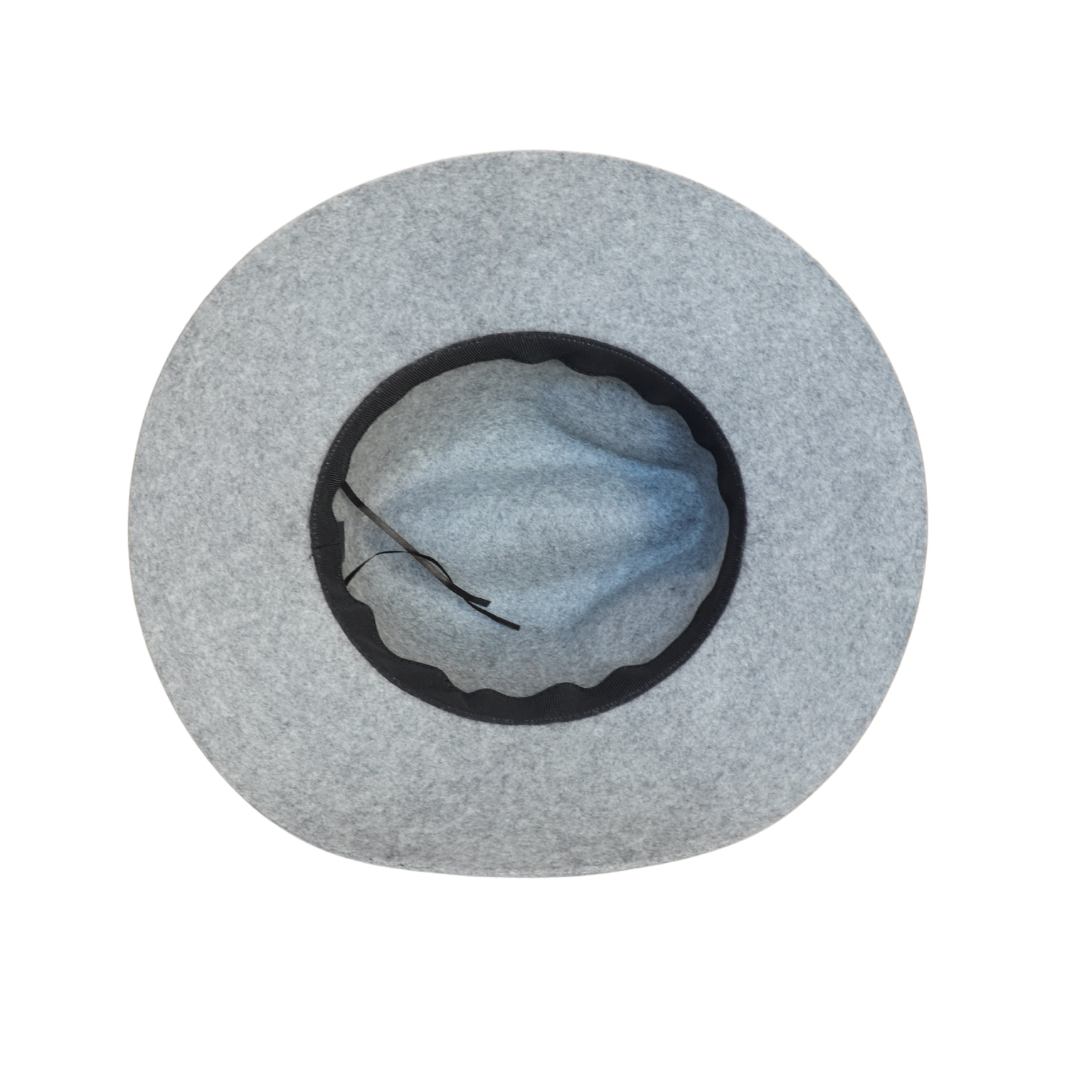 Luxury Wide Brim Fedora Hat with Pattern Band
