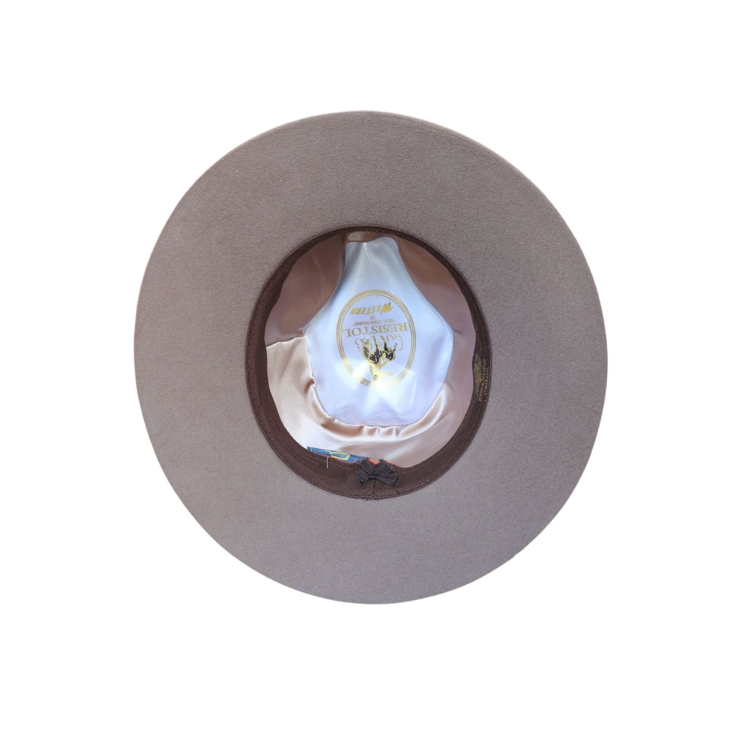 Minimal Wide Brim Fedora Felt Hat