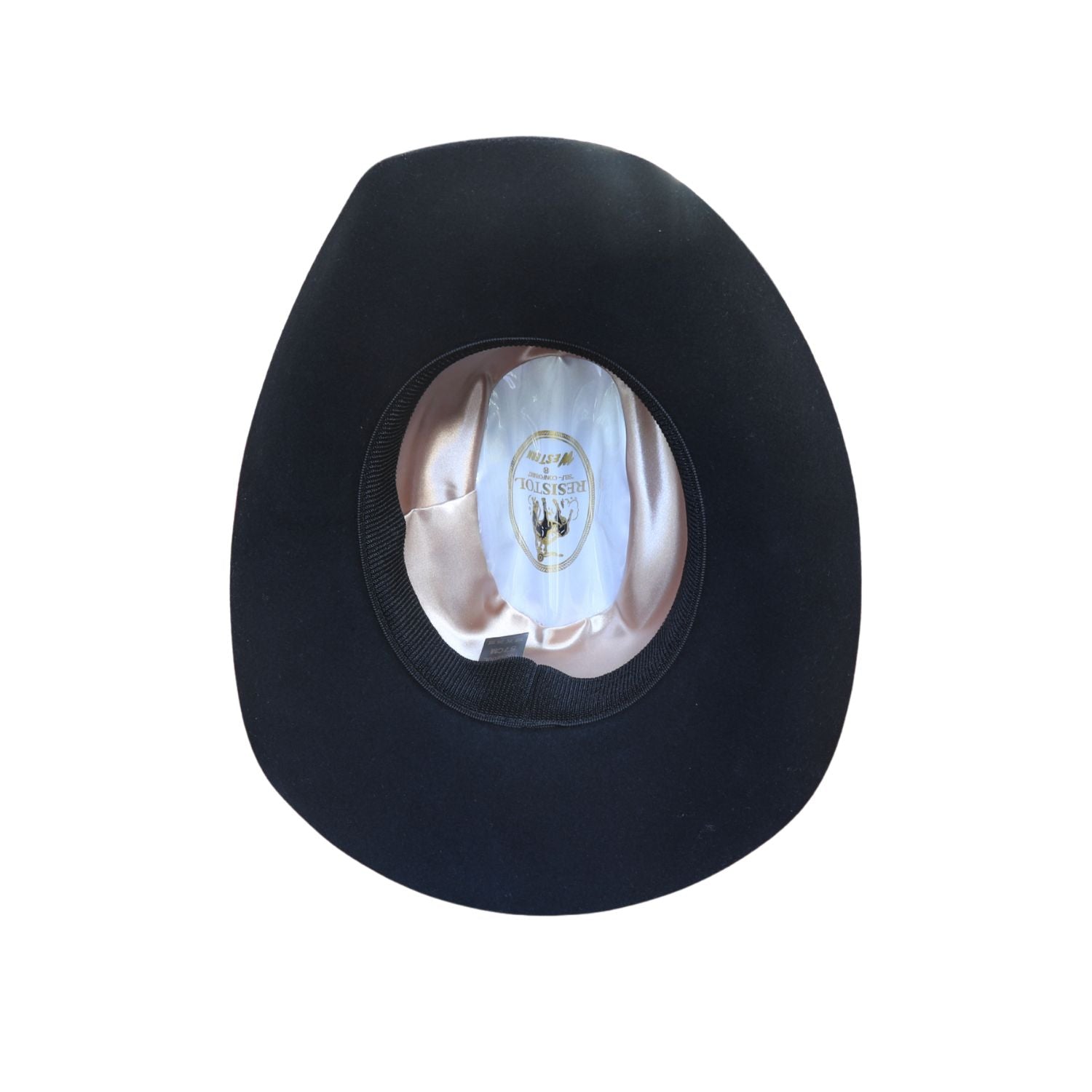 Black Cattleman Crown Cowboy Hat