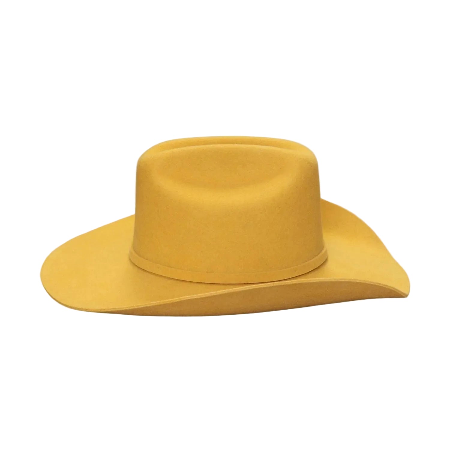 Gray Orange 100% Australian Wool Cowboy Hats